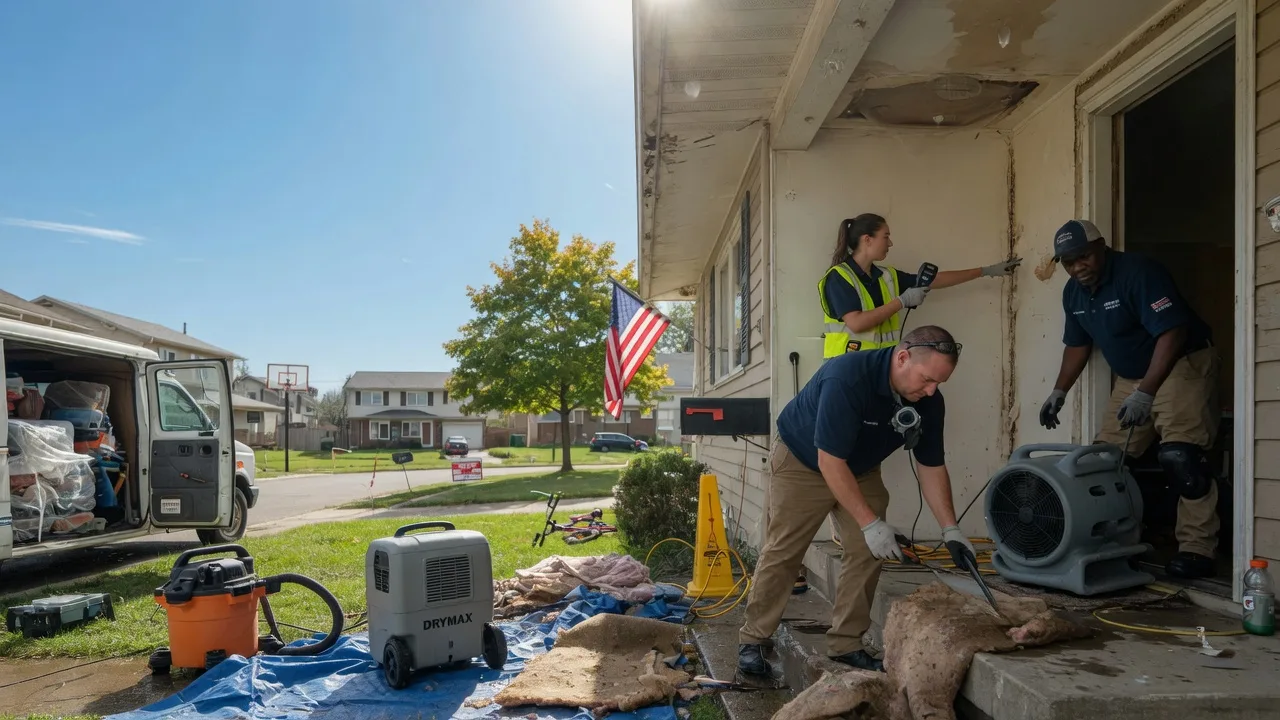 Water Damage Restoration in Plainville, IL near me